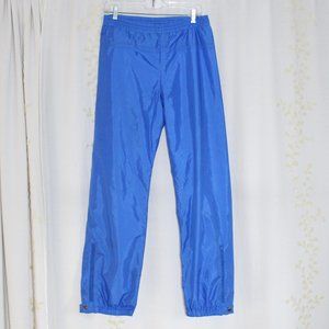 Vintage L.L. Bean Royal Blue Gore-Tex Nylon Windbreaker Pants Men's S 30"